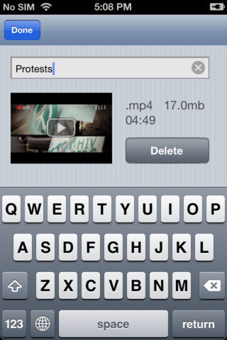 DreamDevLasers - a program for downloading videos on iPhone from the Internet [Free]
